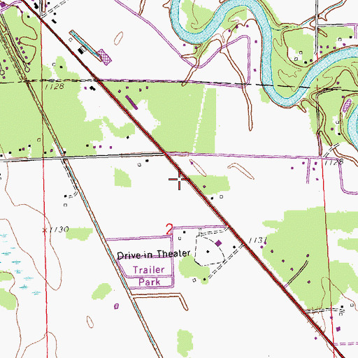 Topographic Map of Jehovah's Witnesses Hall, MN
