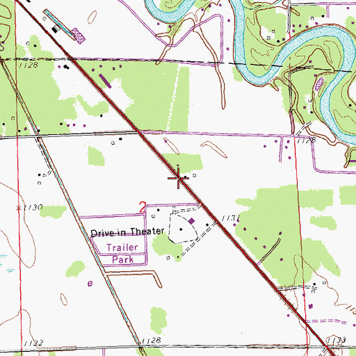 Topographic Map of Our Saviour's Christian Academy, MN