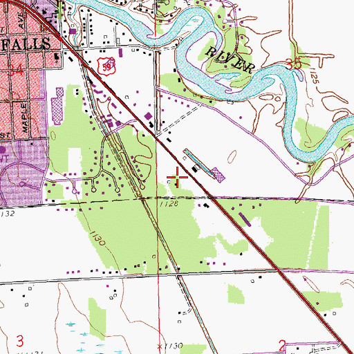 Topographic Map of Dakota Clinic, MN