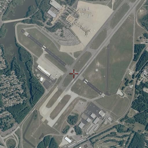 Aerial/Satellite Image of Norfolk Army Air Field (historical), VA