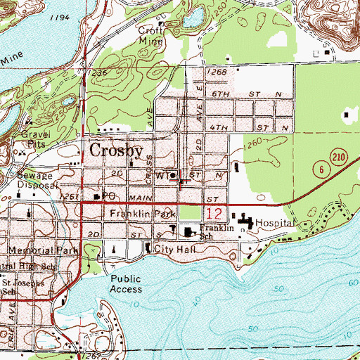 Topographic Map of Range Historical Society Museum, MN