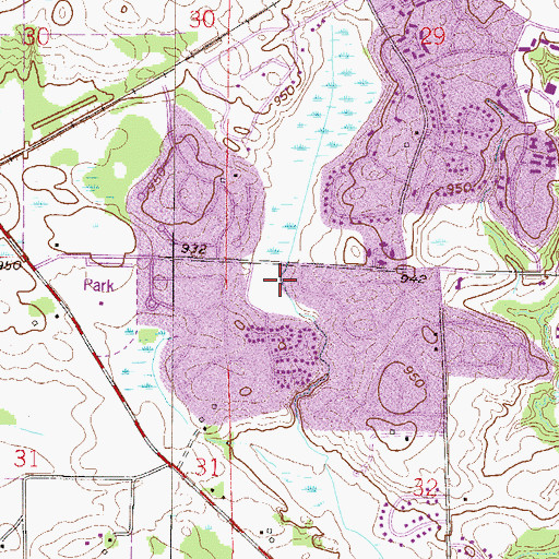 Topographic Map of Friendship Park, MN