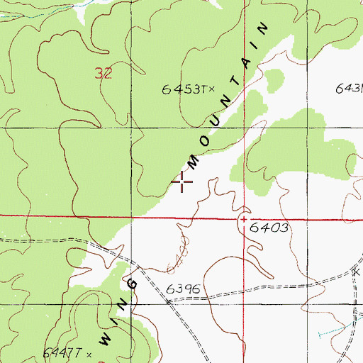 Topographic Map of Page Water Storage Tank, AZ