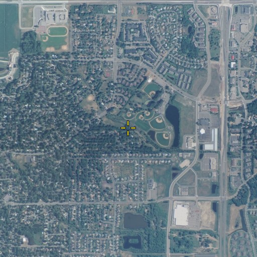 Aerial/Satellite Image of Jaycee Park, MN