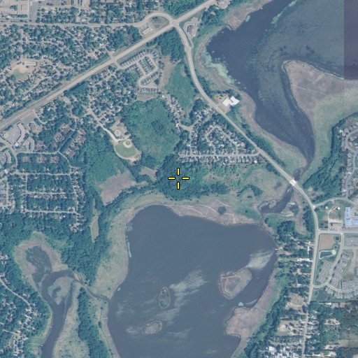 Aerial/Satellite Image of Bark Park, MN