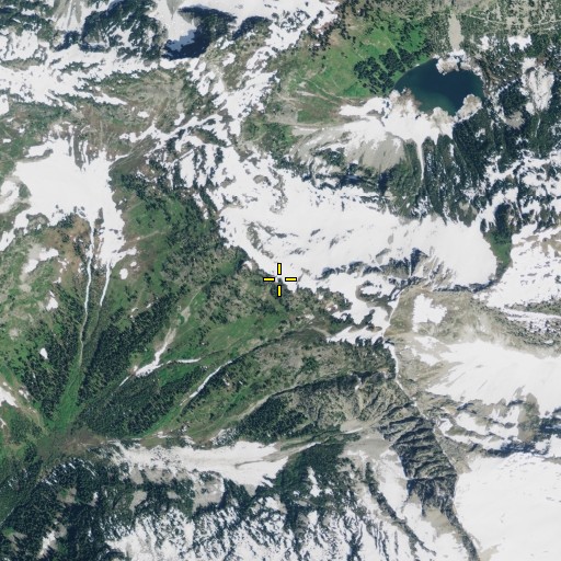 Aerial/Satellite Image of Maple Pass, WA