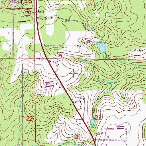 Topographic Map of Healthmark Regional Medical Center, FL