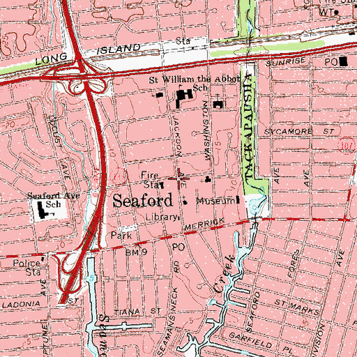 Topographic Map of District School Number 6 (historical), NY
