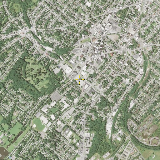 Aerial/Satellite Image of Middletown Post Office, NY