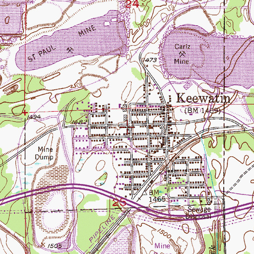 Topographic Map of Congregation of the Good Shepherd, MN