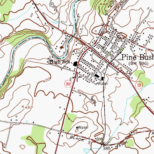 Topographic Map of Church of the Infant Survivor, NY