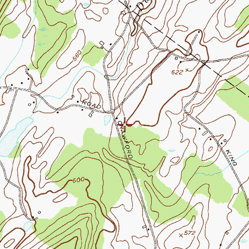 Topographic Map of Brimestone School (historical), NY