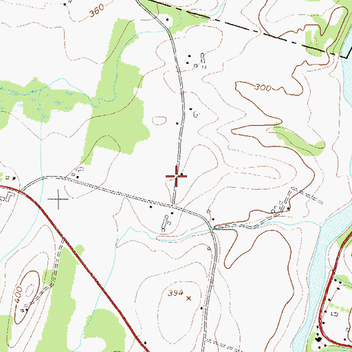 Topographic Map of Clineman School (historical), NY
