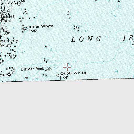 Topographic Map of Outer White Top, CT