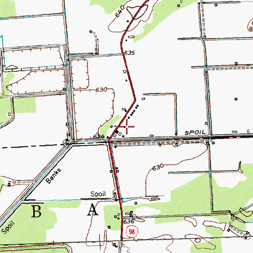 Topographic Map of School Number 9 (historical), NY