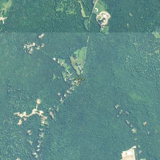 Aerial/Satellite Image of Parish Hill, CT