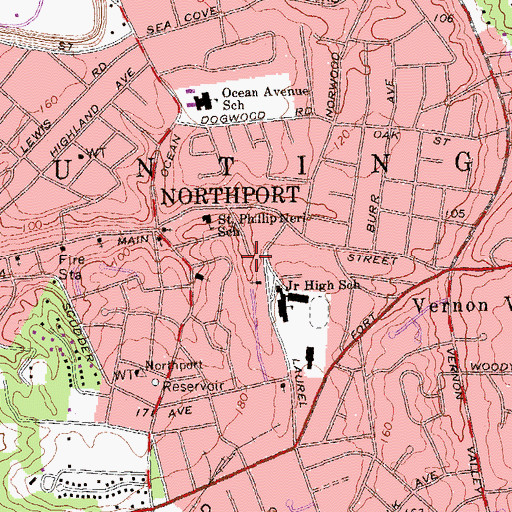 Topographic Map of Opcathontyche (historical), NY