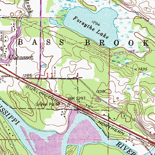 Topographic Map of Our Redeemer Lutheran Church, MN