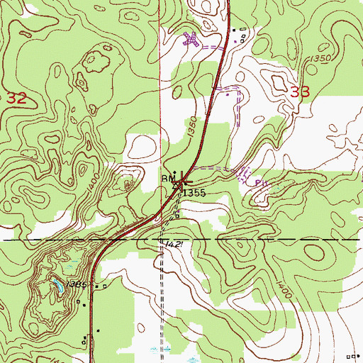 Topographic Map of Wagon Wheel Mobile Home Park, MN