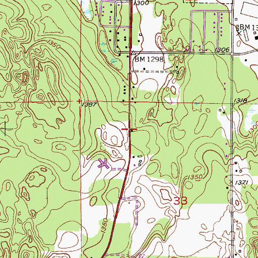 Topographic Map of Judy Garland Children's Museum, MN