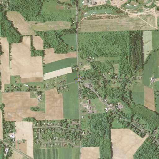 Aerial/Satellite Image of School Number 10 (historical), NY