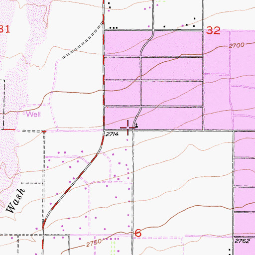 Topographic Map of Living In Christ Faith Ministry, CA
