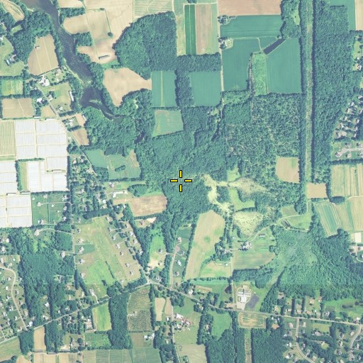 Aerial/Satellite Image of Pecks Brook, CT