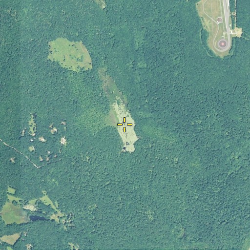 Aerial/Satellite Image of Pecks Meadow Pond, CT