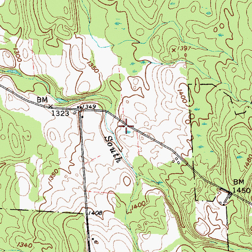 Topographic Map of School Number 3 (historical), NY