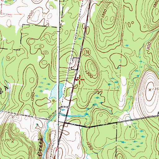 Topographic Map of School Number 11 (historical), NY