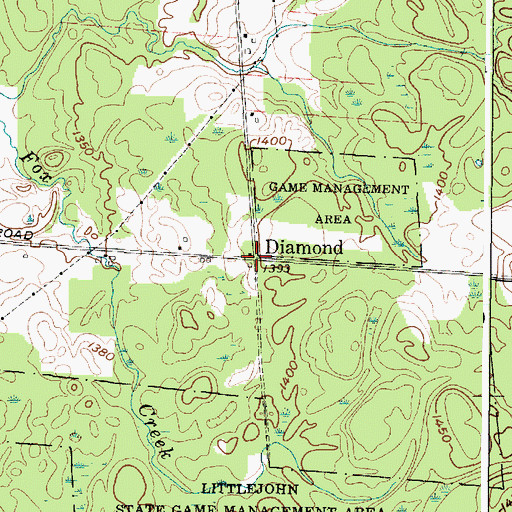 Topographic Map of School Number 5 (historical), NY