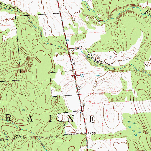 Topographic Map of School Number 12 (historical), NY