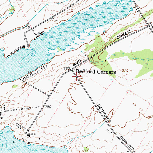 Topographic Map of School Number 7 (historical), NY