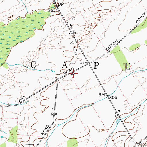 Topographic Map of School Number 8 (historical), NY