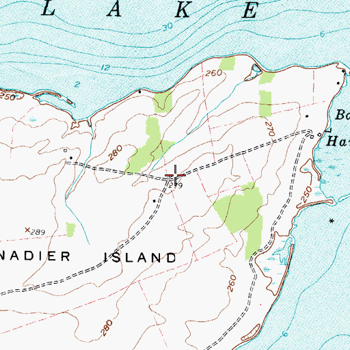 Topographic Map of School Number 16 (historical), NY