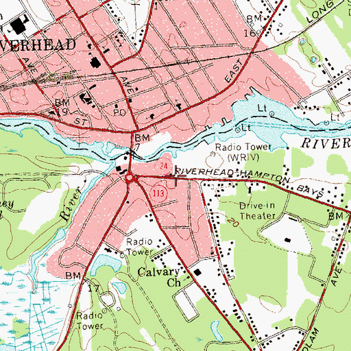 Topographic Map of Goodwill African Methodist Episcopal Zion Church, NY