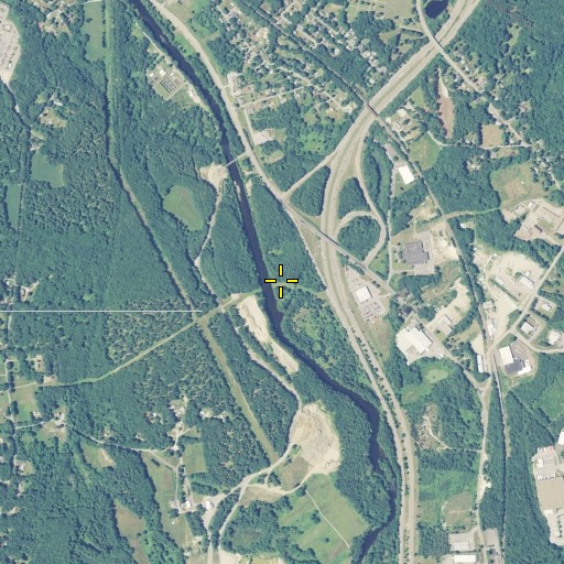 Aerial/Satellite Image of Perry Brook, CT