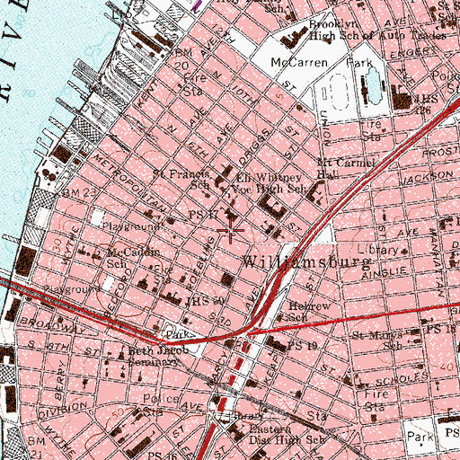 Topographic Map of Conners Square, NY