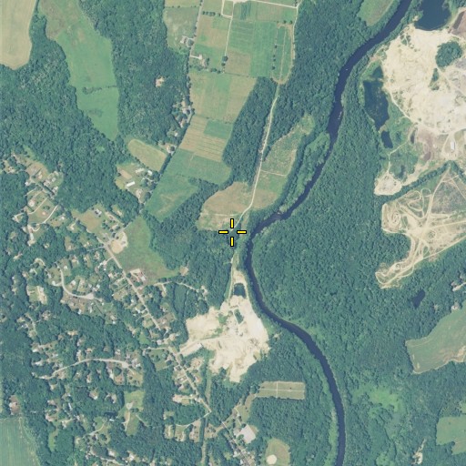 Aerial/Satellite Image of Pine Brook, CT