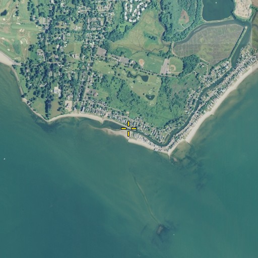 Aerial/Satellite Image of Pine Creek, CT