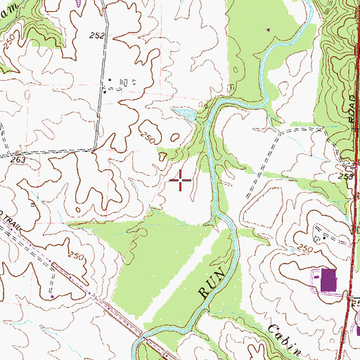 Topographic Map of Redskins Park, VA
