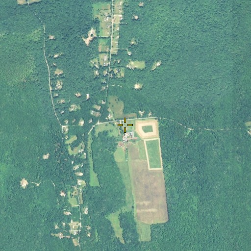 Aerial/Satellite Image of Pine Hill, CT
