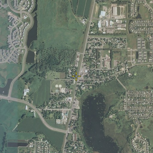 Aerial/Satellite Image of Hugo, MN
