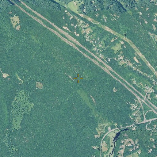 Aerial/Satellite Image of Pine Ledge, CT