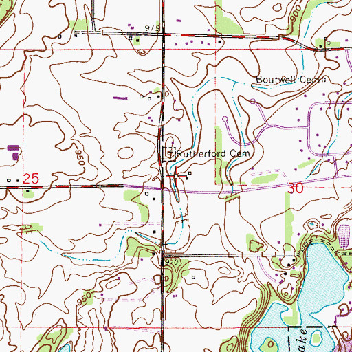 Topographic Map of Stillwater Evangelical Free Church, MN