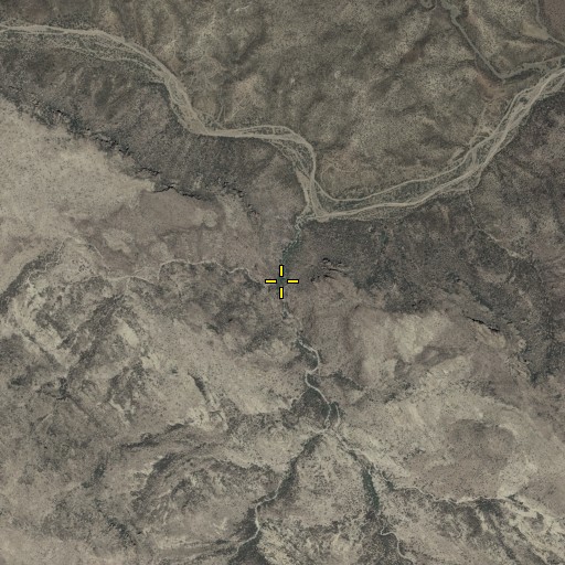 Aerial/Satellite Image of Buckhorn Spring, AZ