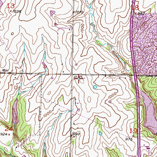 Topographic Map of First Apostolic Church, KS