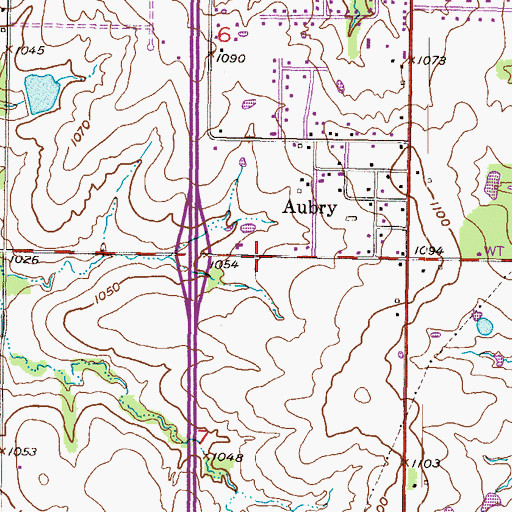 Topographic Map of Stilwell Animal Hospital, KS