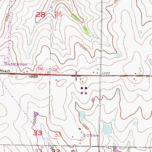 Topographic Map of Animal Clinic, KS