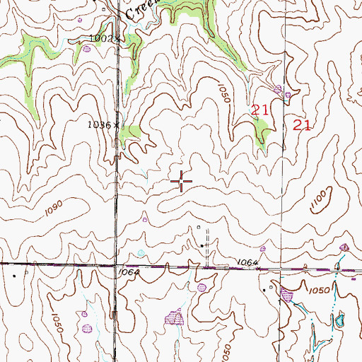 Topographic Map of Heritage Soccer Park, KS